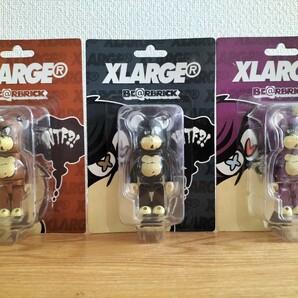 BE@RBRICK ベアブリック xlarge 100％ メディコムトイ bearbrick エックスラージ 未開封 3体コンプセットの画像1