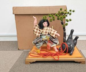 N35996★五月人形 金太郎人形 こどもの日 端午の節句 伝統品 日本人形 武士人形