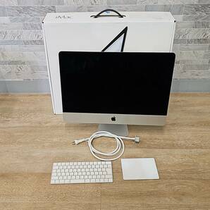 K1130★ Apple iMac 21.5インチ A1418 箱 キーボード トラックパッド 付き Core i5 Retina 4K 1TB 中古品 通電確認済 ジャンク品の画像1