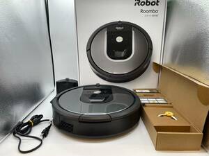 S4810◆ 【動作確認済】 iRobot アイロボット Roomba 960 ルンバ960 ロボット掃除機 2017年製 Wifi対応 自動充電 家電 箱 付属品有