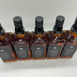 S4710 4848◆ 【5本セット】 ジャックダニエル オールド No7 700ml ウイスキー 40% JACK DANIELS OLD 未開栓 テネシー お酒 洋酒 古酒の画像6