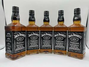 S4710 4848◆ 【5本セット】 ジャックダニエル オールド No7 700ml ウイスキー 40% JACK DANIELS OLD 未開栓 アメリカ お酒 洋酒 古酒