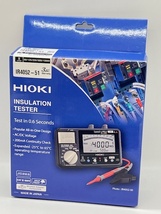 K1005■【極美品】 HIOKI INSULARION TESTER IR4052-51 日置 5レンジ 絶縁抵抗器 JIS認証品 コンパレータ機能搭載 高速 ■_画像1