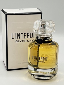 K1174■【未使用】 GIVENCHY L´INTERDIT ジバンシィ ランテルディ 50ml オードパルファム EDP 香水 ブランド 箱付 レディース ジバンシー