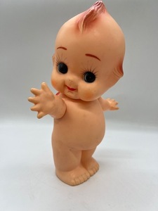 S4990▽ キューピー 人形 昭和 レトロ 身長 約30cm ソフビ おもちゃ
