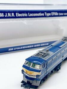 N35865E●【美品】TOMIX トミックス Nゲージ 7166 国鉄 EF66o形 電気機関車 後期型・国鉄仕様 鉄道模型 コレクション TOMYTEC