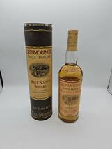 K1317★【未開栓】GLENMORANGIE グレンモーレンジ 10年 シングル ハイランドモルト 750ml 43％ 筒箱 古酒 スコッチ お酒 長期保管品_画像1