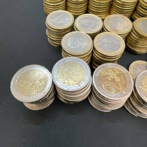 N ★ユーロ硬貨 大量おまとめ 【201.5ユーロ】 EURO 外貨 外国コイン 硬貨 海外旅行の画像2