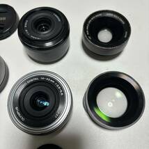 カメラレンズ 6点 まとめ売り Canon OLYMPUS Nikon SONY_画像3