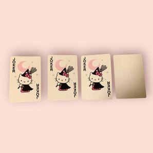 中古 Hello Kitty ハローキティ トランプ デイジー 赤 サンリオ SANRIO 2008年 カードゲーム 遊戯 グッズ の画像3