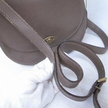 4480【本物保証】 COACH コーチ レザー ショルダーバッグ 4401 グレージュ系_画像5