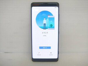 4309 au エクスペリア Xperia XZ3 SOV39 ブラック SONY アンドロイドスマホ 判定○