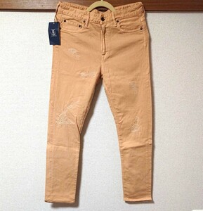 【未使用 60%OFF!】JAPAN BLUE JEANS#ジャパンブルージーンズ#日本製#ストレッチ#ダメージカラーパンツ#W30