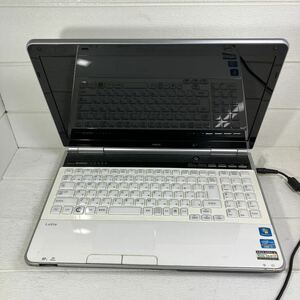 No. 406 NEC 型番:PC-LL750FS6W　CPU:i7-2.3世代　通電ok