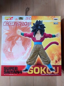 ドラゴンボールGT 組立式DXソフビフィギュア 超サイヤ人4孫悟空 新品