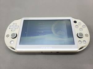 60-y13297-60s PSVITA PCH-2000 本体 ホワイト ジャンク品 