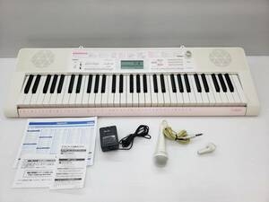 96-y13468-170: CASIO カシオ LK-111 電子キーボード 光ナビゲーション 譜面スタンド欠品 動作確認済 