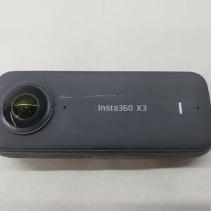 105-KE1352-60: アクションカメラ Insta360 X3 microSD 256GB付属 動作確認済 の画像1