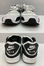 153-KB2038-100s Nike Air Max 90 White/Black ナイキ エアマックス90 ホワイト/ブラック CN8490-101 26.5cm_画像4