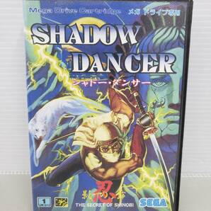 42-KG1598-60: メガドライブ シャドーダンサー セガ 当時物 動作確認済 の画像1
