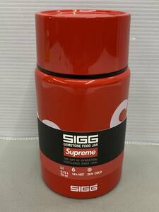 131-KM2793-60s Supreme シュプリーム SIGG 0.75L Food Jar レッド 21FW フードジャー 未使用品