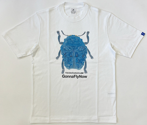 【未使用】LOOPWHEELER/ループウィラー：LWx横山寛多Tシャツ ホワイト サイズL