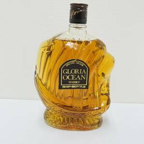 H227/ GLORIA OCEAN WHISKY グロリアオーシャン ウイスキー 760ml 43％ 洋酒の画像1