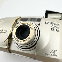 15730/ Nikon Lite Touch Zoom 130ED AF 38-130mm フィルムカメラ ゴールド ニコン ケース付き_画像8