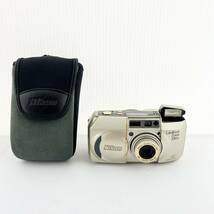 15730/ Nikon Lite Touch Zoom 130ED AF 38-130mm フィルムカメラ ゴールド ニコン ケース付き_画像1