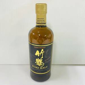 15868/【未開栓】竹鶴 TAKETSURU PURE MALT NIKKA WHISKY ピュアモルト ニッカウイスキー 700ml 43% 洋酒
