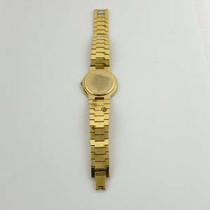 15816/ GUCCI 3300M グッチ ゴールド 金 ブラック文字盤 腕時計の画像7
