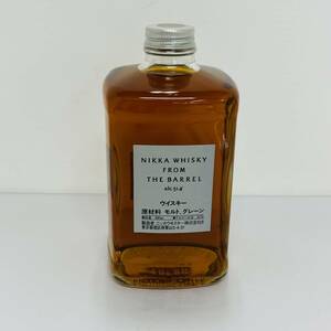 15860/【未開栓】NIKKA WHISKY FROM THE BARREL ニッカ ウイスキー フロム ザ バレル 500ml 51% 洋酒