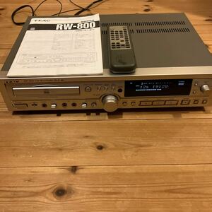 TEAC ティアック CDレコーダー RW-800