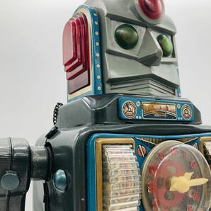 希少 美品 1960年代 バンダイ 当時物 大型 ブリキ ロボット ムーンエクスプローラー 完動品 ビンテージ 昭和レトロ / 玩具 博物館 貴重の画像6