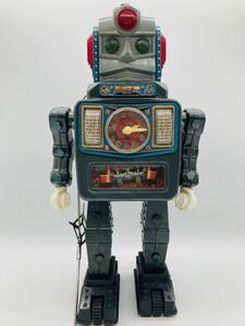  редкий прекрасный товар 1960 годы Bandai подлинная вещь большой жестяная пластина робот moon Explorer исправно работающий товар Vintage Showa Retro / игрушка музей ценный 