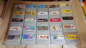 【送料込み】スーパーファミコン◆ソフト１００本セット◆箱説無◆動作未確認