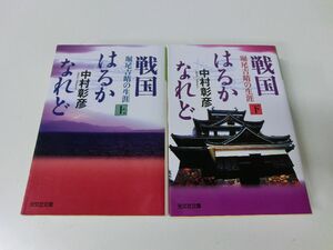 戦国はるかなれど 上下巻セット 中村彰彦 光文社時代小説文庫