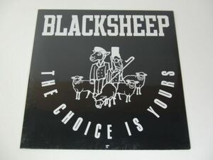 ＬPレコード Black Sheep / The Choice Is Yours※シュリンク未開封ですが、少し破れあり