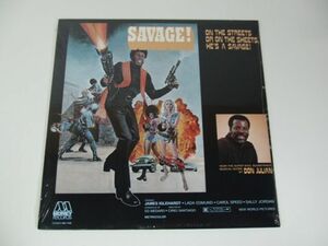 ＬPレコード Don Julian / Savage - Super Soul Soundtrack US盤※シュリンク未開封ですが、少し破れあり