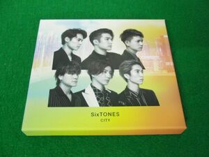 SixTONES CITY 初回盤A(CD+Blu-ray)