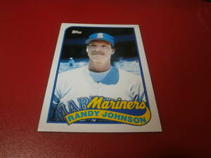 1989 TOPPS TREDET 57T RANDY JOHNSON ルーキーカード