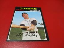 １９７１　TOPPS　＃　１８０　AL KALINE_画像1