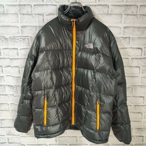 ザノースフェイス　THE NORTH FACE ダウンジャケット　インナーダウン　グリーングレー　L メンズ　アウトドア　アウター