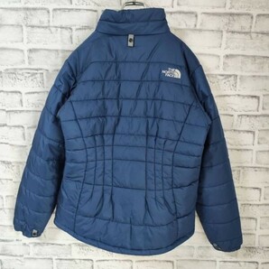 ザノースフェイス THE NORTH FACE キルティンジャケット 中綿ジャケット インナーダウン ブルー XL 大きいサイズ レディースの画像4