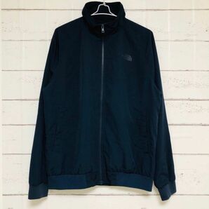 ノースフェイス THE NORTH FACE ナイロンジャケット L ネイビー ストレッチ マウンテンパーカー アウトドア アウター メンズの画像1