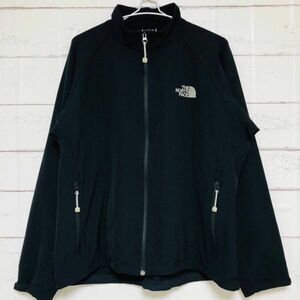 ノースフェイス　THE NORTH FACE　フルジップジャケット　L　ブラック　黒　ストレッチ　スウェット　アウトドア　アウター　メンズ