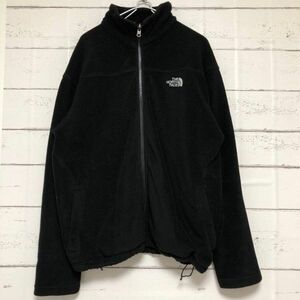 ノースフェイス　THE NORTH FACE　フリースジャケット　L　ブラック　黒　ストレッチ　フルジップ　アウトドア　アウター　メンズ