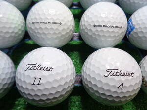 [MTL637.] 【マジック】 B級 タイトリスト プロ ブイワン 21年 Titleist PRO V1 20球 ロストボール【中古】