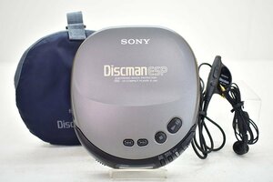 SONY D-245 Discman ESP CDプレーヤー 再生OK[ソニー][ディスクマン][CD PLAYER][k1]18M