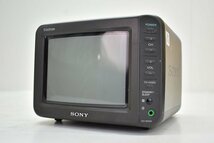 SONY KV-6AD3 Trinitron 6型 カラーテレビ[ソニー][トリニトロン][ブラウン管][COLOR TV][6インチ][小型][ポータブル][当時物]16M_画像1